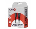 Кабель FUMIKO CA02 Micro USB 3A черный 1 м