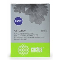 Картридж ленточный Cactus CS-LQ100 черный для Epson LQ-100/AP-3250