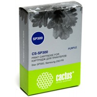 Картридж ленточный Cactus CS-SP300 фиолетовый для Samsung Star SP300/250 FR