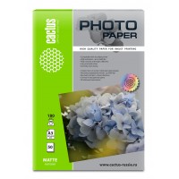 Фотобумага A3 180г/м² матовая, 50 листов, односторонняя, Cactus Photo Paper CS-MA318050 для струйной