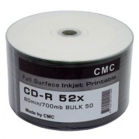Диск CMC CD-R 700MB 52x для печати
