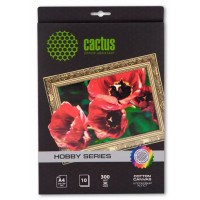 Cactus Hobby Series хлопковый холст (A4, 300 г/кв.м., 10л) CS-CA426010