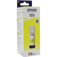 Чернила Epson 101, 70мл, желтый, оригинальные для Epson L4000/L6000 (C13T03V44A)