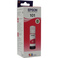 Чернила Epson 101, 70мл, пурпурный, оригинальные для Epson L4000/L6000 (C13T03V34A)