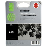 Картридж струйный Cactus CS-CLI426BK черный для Canon Pixma MG5140/5240/6140/8140/MX884 (8.2мл)