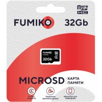 Карта памяти FUMIKO 32GB MicroSDHC Class 6 (без адаптера SD)