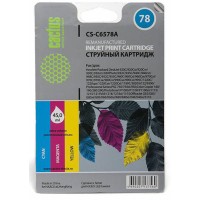 Картридж струйный Cactus CS-C6578A №78 многоцветный для HP DJ 916c/920/920c/920cvr/920cw/920cxi/930/