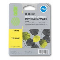 Картридж струйный Cactus CS-CB325 №178XL желтый для HP PS B8553/C5383/C6383/D5463 (12мл)