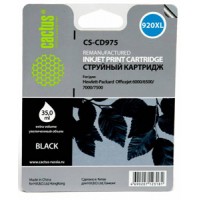 Картридж струйный Cactus CS-CD975 №920XL черный для HP DJ 6000/6500/7000/7500 (45мл)