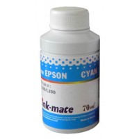Чернила для EPSON (T6642) L100/ L200 (70мл, cyan, Dye) EIM-200C Ink-Mate