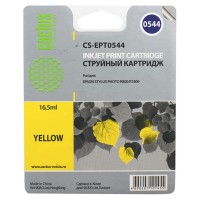Картридж струйный Cactus CS-EPT0544 желтый для Epson Stylus Photo R800/R1800 (16.2мл)