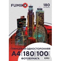 Фотобумага FUMIKO глянцевая односторонняя 180г/А4/100л