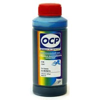 Чернила OCP C 154 для картриджей CAN CLI-221/ CLI-521/ CLI-821 Cyan,  100 gr
