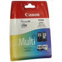 Картридж струйный Canon PG-440/CL-441 (5219B005), голубой/пурпурный/желтый/черный, оригинальный, объ
