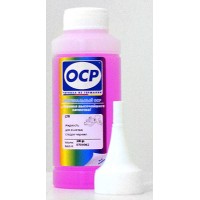 OCP CFR, Cleaning Fluid red - жидкость для очистки от следов чернил наружной поверхности заправляемых картриджей и других пластиковых поверхностей (красная) 100 gr
