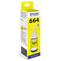 Чернила Epson T6644 для принтеров L100/L110/L132/L200 серии, yellow