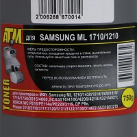 Тонер для SAMSUNG ML 1710/1210 Universal (фл,750) Silver ATM